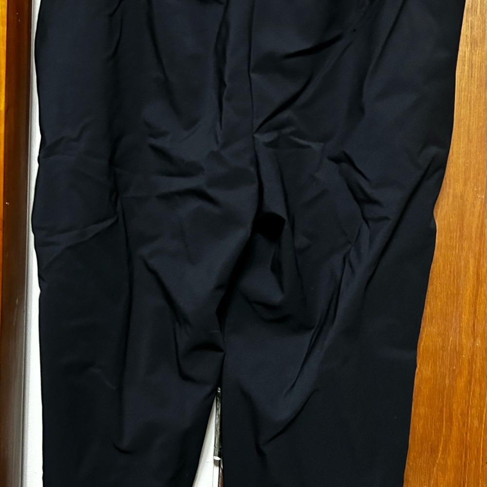 Lane Bryant Black Straight-Leg Trousers - Picture 2 of 2